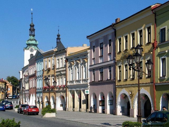 Náměstí Míru Square Svitavy